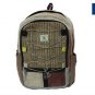 Pure Hemp Multi Pocket Backpack Handmade Nepal with Laptop Sleeve, Shoulder Bag