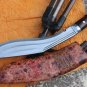 12"3 Fullers Full Tang Farmer kukri,EGKH Khukuri,Hand Forged Traditional Knife,