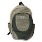 Natural Hemp Canvas Backpack with Laptop Sleeve - Fashion Cute Travel School Bag