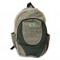 Natural Hemp Canvas Backpack with Laptop Sleeve - Fashion Cute Travel School Bag