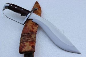 Genuine 12" Evil Eagle Handle Kukri - EGKH Hand Forge Blade Khukuri Knife, Nepal