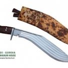 Gurkha Full Tang Khukuri Knife - 16" Hand Forged Bushcraft 5 Fullers Blade Kukri