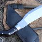 10" Parang Jungle Machete, Hand Forged Full Tang Blade EGKH Nepal Knife, Kukri