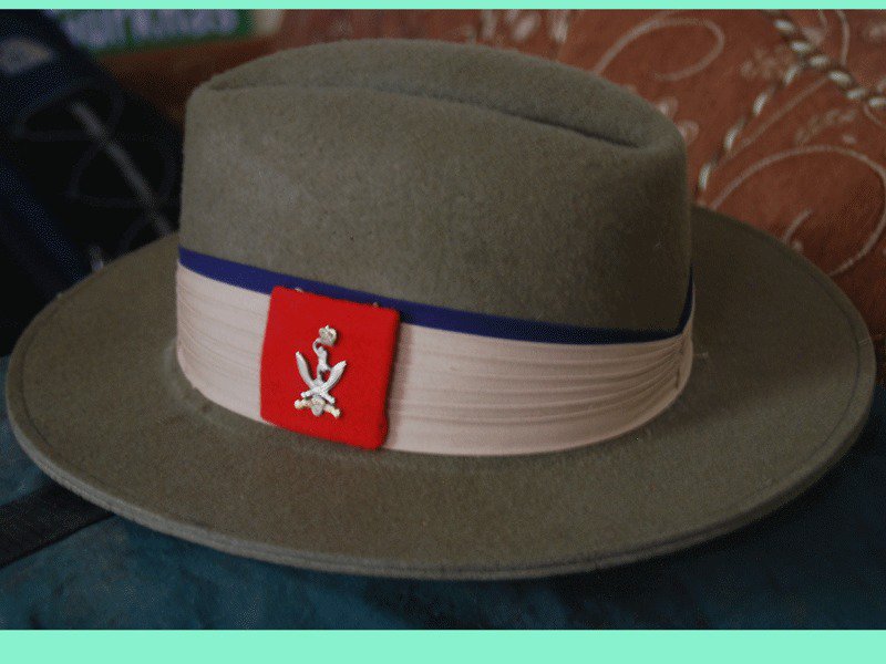 British Gurkha Hat Signal Regiment Insignia - Ex-Gurkha Khukuri House(EGKH0