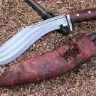 11" Gurkha Iraqi Brown Gripper Guard Handle Kukri, 3 Fullers Blade EGKH Khukuri