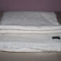 100% Natural White Cashmere Blanket - Pure Pashmina Throw - Hand Made in Nepal