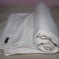 100% Natural White Cashmere Blanket - Pure Pashmina Throw - Hand Made in Nepal