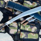 Hand Forged Kukri -21" Traditional Sirupate 3 Fuller Khukuri - Handmade In Nepal