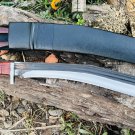 Hand Forged Kukri - 21" Traditional Sirupate 2 Fuller Rust Free Khukuri