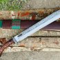 EGKH-20 inches Blade Viking Seax Knife- Hand made seax sword-High Carbon Steel