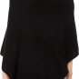 100% Cashmere Poncho - Colour 'Black' Pashmina - Hand Made in Nepal By Pure Hima