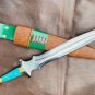 EGKH-15 inches Double edge Sam Dagger,Medieval Custom Stone handle dagger-Temper