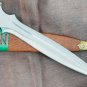 EGKH-15 inches Double edge Sam Dagger,Medieval Custom Stone handle dagger-Temper