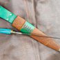 EGKH-15 inches Double edge Sam Dagger,Medieval Custom Stone handle dagger-Temper