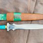 EGKH-15 inches Double edge Sam Dagger,Medieval Custom Stone handle dagger-Temper