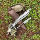 Gurkha Using Hunting Kukri Knife | Full Tang kukri knife with sheath | Sharp