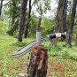 Gurkha Using Hunting Kukri Knife | Full Tang kukri knife with sheath | Sharp