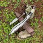 Gurkha Using Hunting Kukri Knife | Full Tang kukri knife with sheath | Sharp