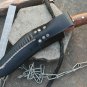 10.5" Full Tang Angkhola Kukri, Farmer Working knife,Khukuri, Hand Forged Blade