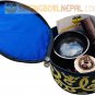 Hand Beaten C Root Chakra Tibetan Meditation Yoga Singing Bowl 3 Inch Set