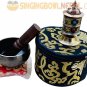 Hand Beaten C Root Chakra Tibetan Meditation Yoga Singing Bowl 3 Inch Set