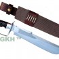 EGKH - 14 Inches Custom Handmade D-Guard hunting predator full tang dagger knife