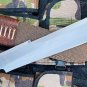 EGKH - 14 Inches Custom Handmade D-Guard hunting predator full tang dagger knife