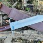 15 inch Blade D-Guard Old War Bowie Knife-Hand forged Bowie knife-Tempered-sharp
