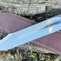 15 inch Blade D-Guard Old War Bowie Knife-Hand forged Bowie knife-Tempered-sharp