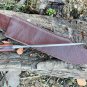 15 inch Blade D-Guard Old War Bowie Knife-Hand forged Bowie knife-Tempered-sharp