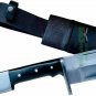 16 Inches Blade Full Tang Blade Giant Custom Machete Knife,Semi-Polished Blade
