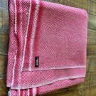 Cashmere Blanket Throw Travel Wrap 100% Handmade NEPAL Home Pink herringbone