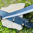18 inch Bushcraft Jungle Machete-Full tang-Carbon steel (leaf spring)