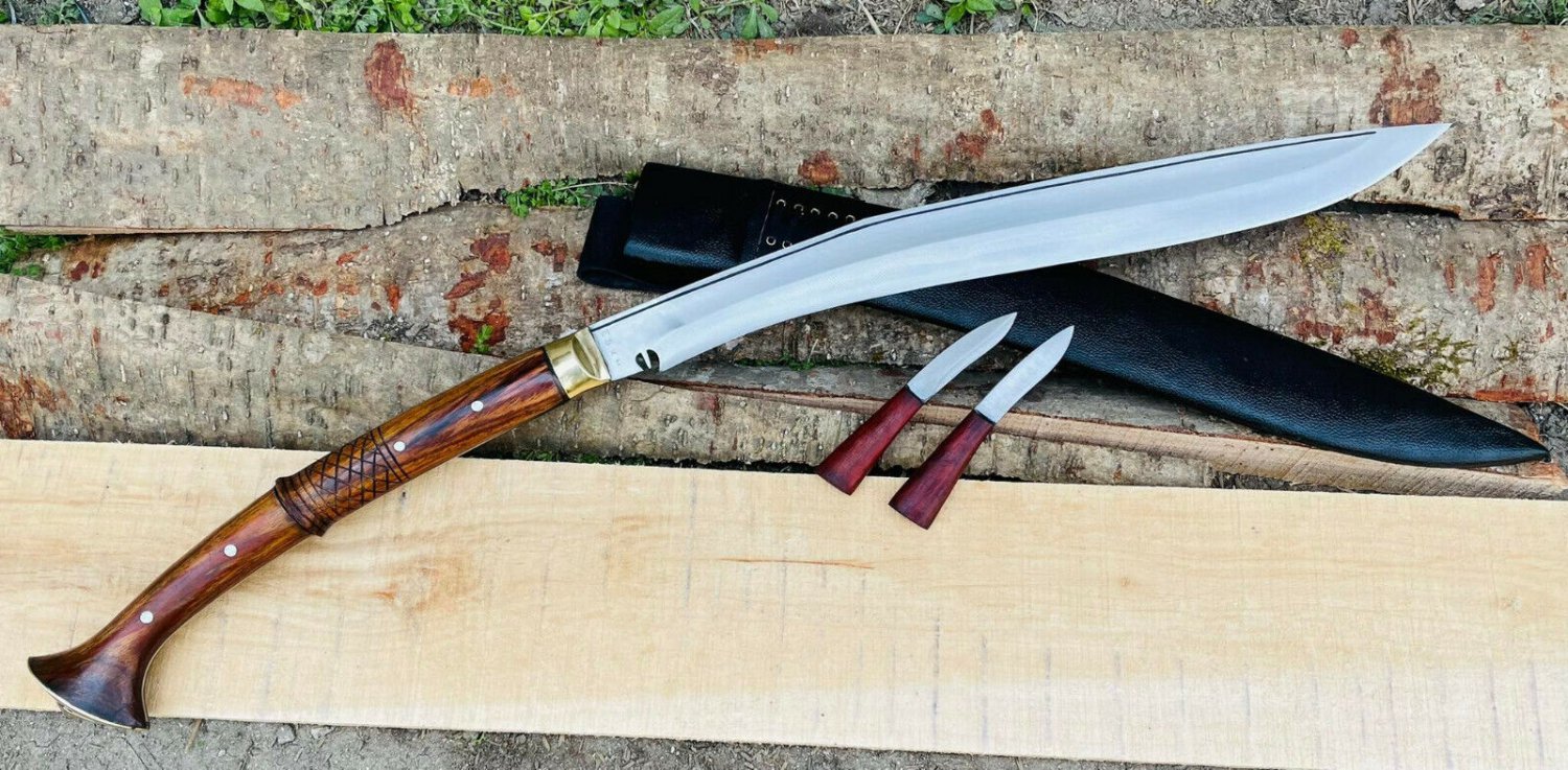 EGKH.- Farmer Using 20 inch kukri | Brush Craft , Daily Using Handmade Khukuri