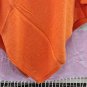 100% Cashmere Poncho - Colour 'Orange' Pashmina Poncho - Hand Made in Nepal