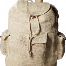 Pure Natural Nepali Hemp Shoulder Backpack - Fashion Cute Travel School College