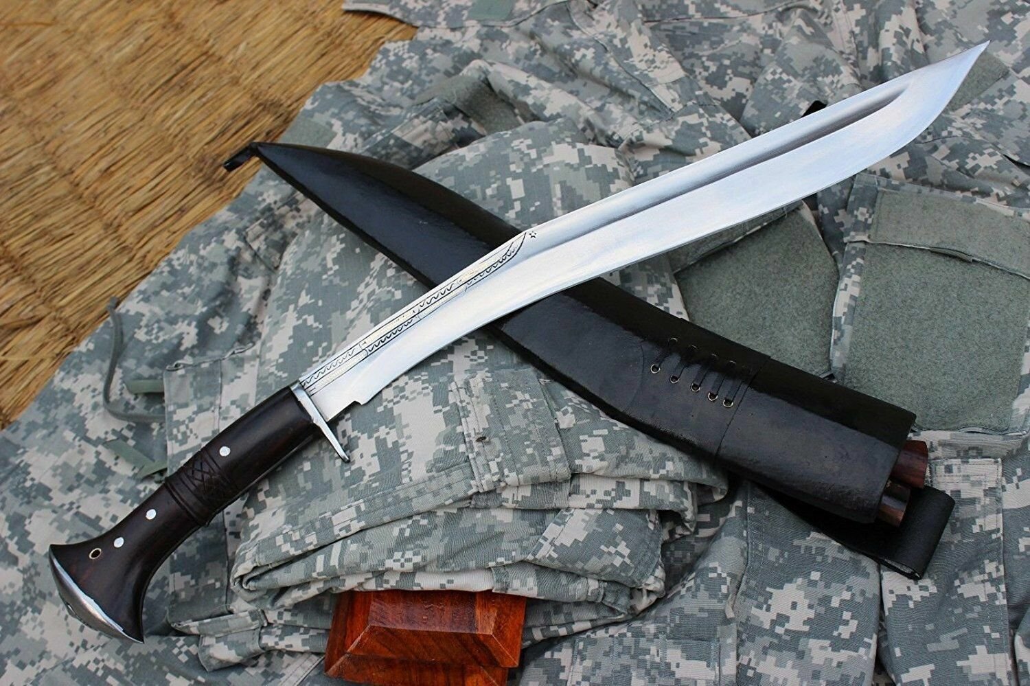18" Blade Sirupate Superior Light Version Full Tang Kukri, Khukuri, Knife - EGKH