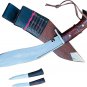 10" Hand Forged Full Tang Blade Service No 1 GURKHA Kukri, EGKH Military Khukuri