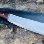 12 inches Golok Parang Machete - Handmade - Hand Forged -Bushcraft and Gardening