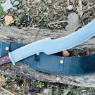 20 inches Blade Hand forged Kopis Knife-5160 leaf spring of truck-Full tang