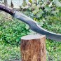 20 inches Blade Hand forged Kopis Knife-5160 leaf spring of truck-Full tang