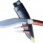 Hand Forged Nepalese Kukri, Typical Village khukuri,10.5" Full Tang Jungle Blade