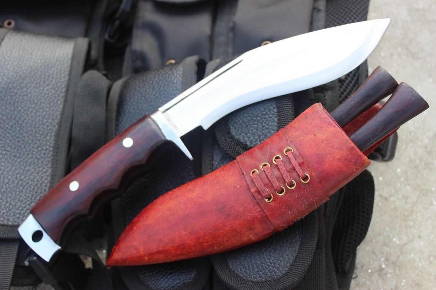 6" Authentic Gurkha Hand Forged Blade Afghan Gripper Blocker Kukri Knife