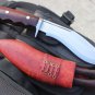 6" Authentic Gurkha Hand Forged Blade Afghan Gripper Blocker Kukri Knife