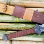 24 Inches Viking Sword-Hand Forged High Carbon Steel Double Edge Hunting Sword