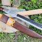 EGKH-21 inches Blade Tiger Katle Scimitar Sword-Hand Foged-Real working Sword
