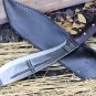 12" Bush Cleaver Rust Free Machete  khukuri, kukri, EGKH, Handmade in Nepal .