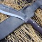 12" Bush Cleaver Rust Free Machete  khukuri, kukri, EGKH, Handmade in Nepal .