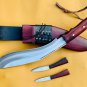 Gurkha Kukri - 11" Authentic AEOF Afghan Issue Brown Sheath Khukuri Nepal EGKH