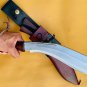 Gurkha Kukri - 11" Authentic AEOF Afghan Issue Brown Sheath Khukuri Nepal EGKH